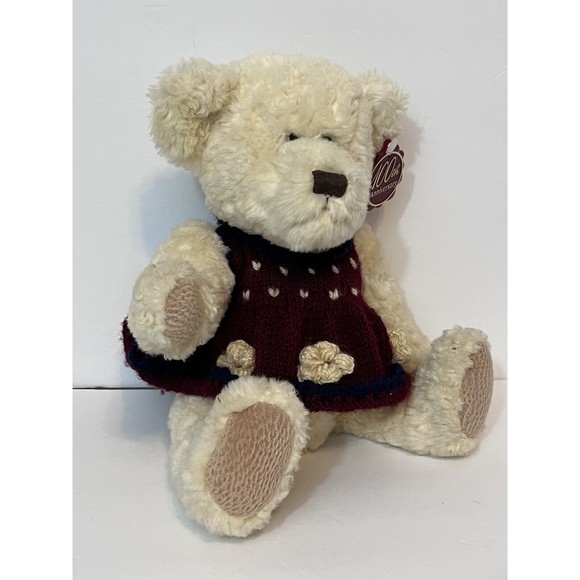 Dan Dee Collectors Choice 100th Anniversary Girl Teddy Bear Plush Jointed 12” - Picture 3 of 9